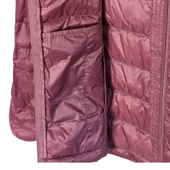 32 Degrees Heat Women's Ultra Lightweight Mauve Down Jacket Size S - Picture 6 of 12